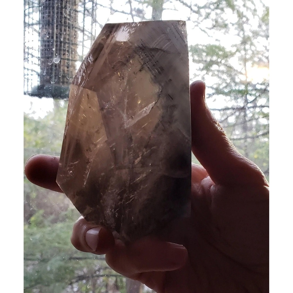 Large Garden Quartz Lodolite, Beautiful Inclusions, Spiritual Healing Crystal
